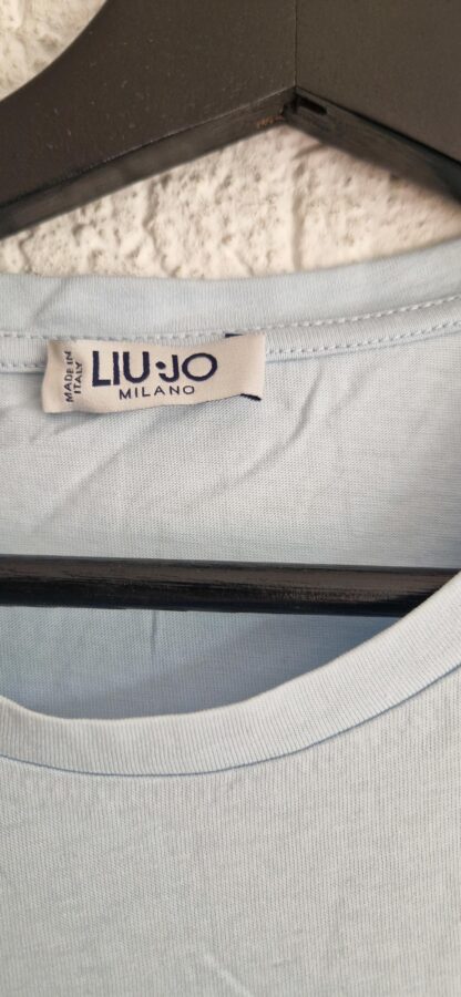 XS - Liu Jo shirt lichtblauw print (0625meg8) - Afbeelding 6
