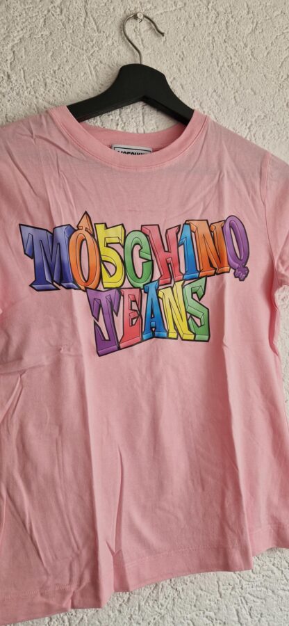 S - Mo5ch1no Jeans shirt roze (0625meg8) - Afbeelding 3