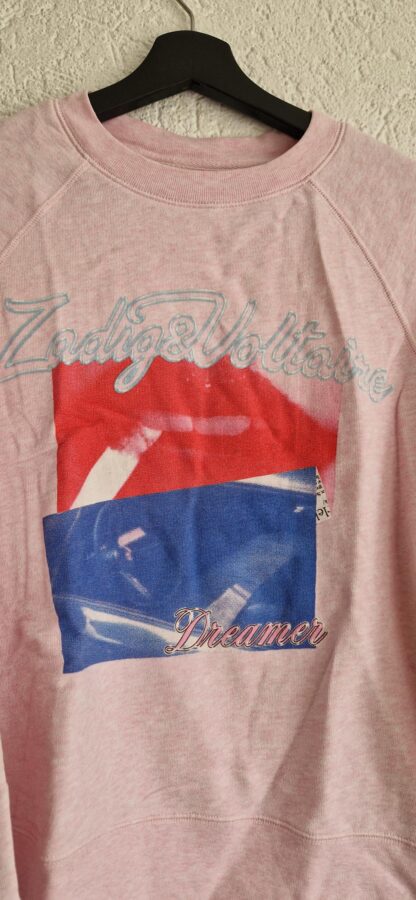 XS - Zadig & Voltaire sweater poederroze (0625meg8) - Afbeelding 3
