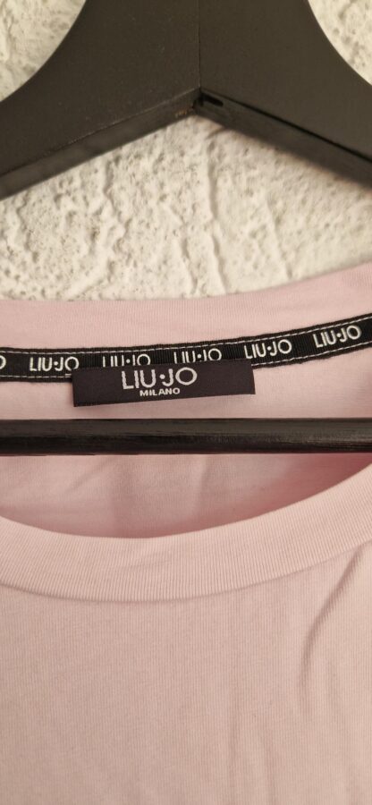 M(L) - LIU Jo shirt roze lovertjes (0625meg8) - Afbeelding 4