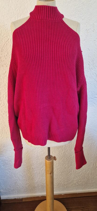 M/L - Chicas trui fuchsia (0725sh1) - Afbeelding 2