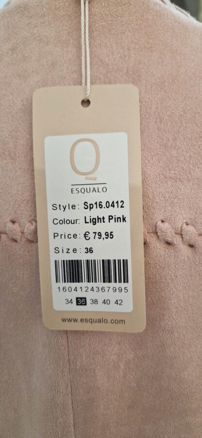 36 - Esqualo mouwloos vest roze nieuw (0725sh1) - Afbeelding 7