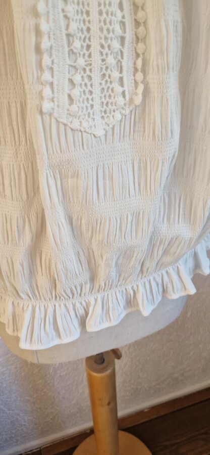 36 - Esqualo blouse top romig wit (0725sh) - Afbeelding 6