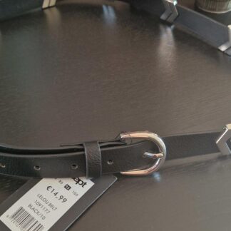 95 cm - Eksept riem zwart nieuw (0725sh1)