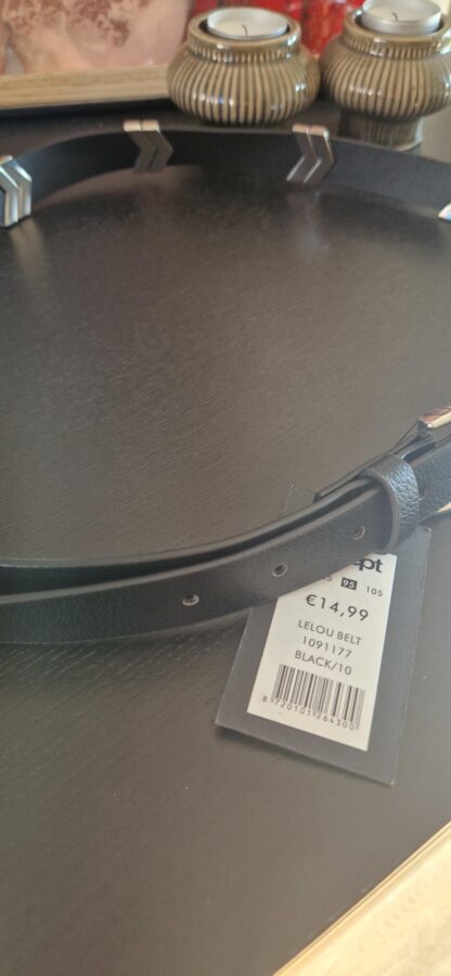 95 cm - Eksept riem zwart nieuw (0725sh1) - Afbeelding 5