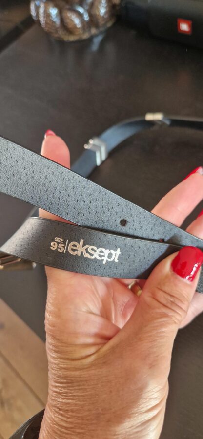 95 cm - Eksept riem zwart nieuw (0725sh1) - Afbeelding 6