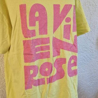 M - Arty Blush shirt geel roze (0725sh)