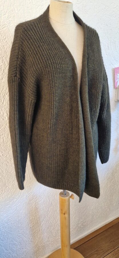 S - Alix the Label vest donkergroen (0725sh2) - Afbeelding 2
