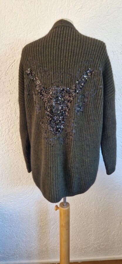 S - Alix the Label vest donkergroen (0725sh2)