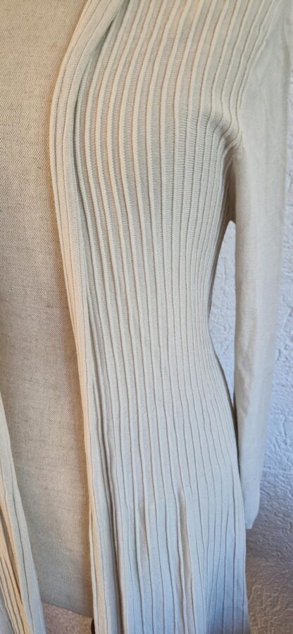 S - Langer vest ecru (0725sh) - Afbeelding 5
