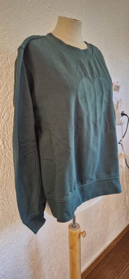 L - Free/quent sweater groen (0725sh) - Afbeelding 4