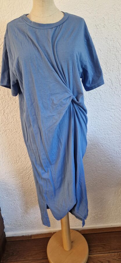 M - Made in Italy blauw jurkje (0725sh)