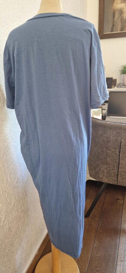 M - Made in Italy blauw jurkje (0725sh) - Afbeelding 5