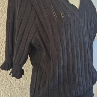 L - So Soire truitje zwart (0725sh1)