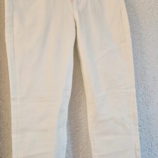 32/34 maat 25 - 7 for all mankind capri wit (0725sh)