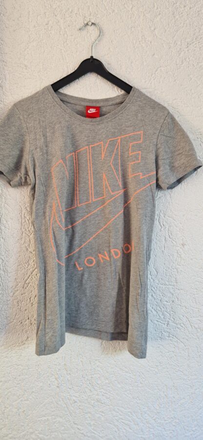 S/M - Nike shirt grijs oranje (0725wyt)
