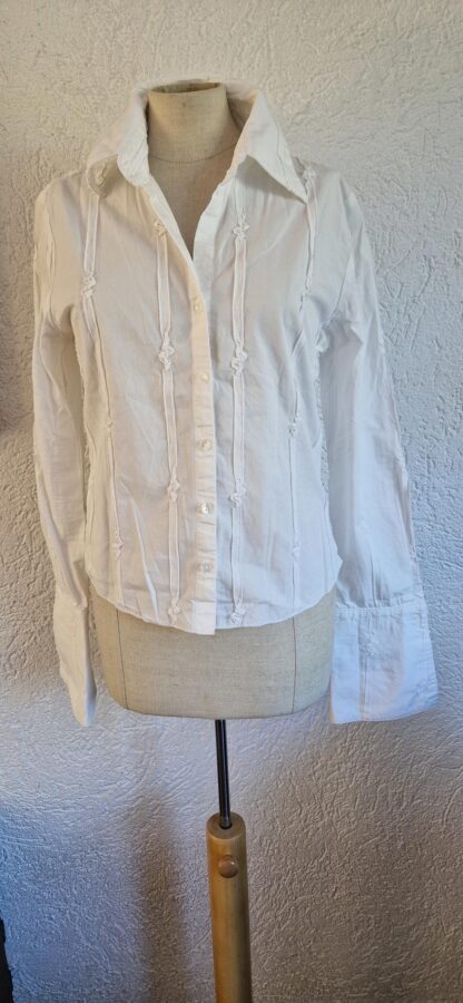 38 - Greenwood blouse wit (0725wyt)