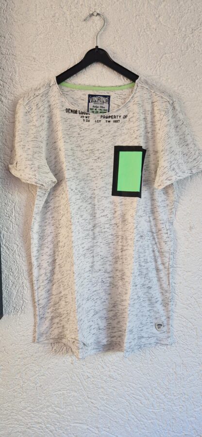 170 - Vingino shirt wit groen (0725wyt)