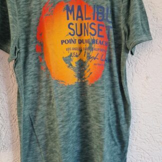 M - Jack & Jones shirt groen print (0725wyt)