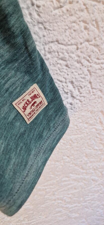 M - Jack & Jones shirt groen print (0725wyt) - Afbeelding 5