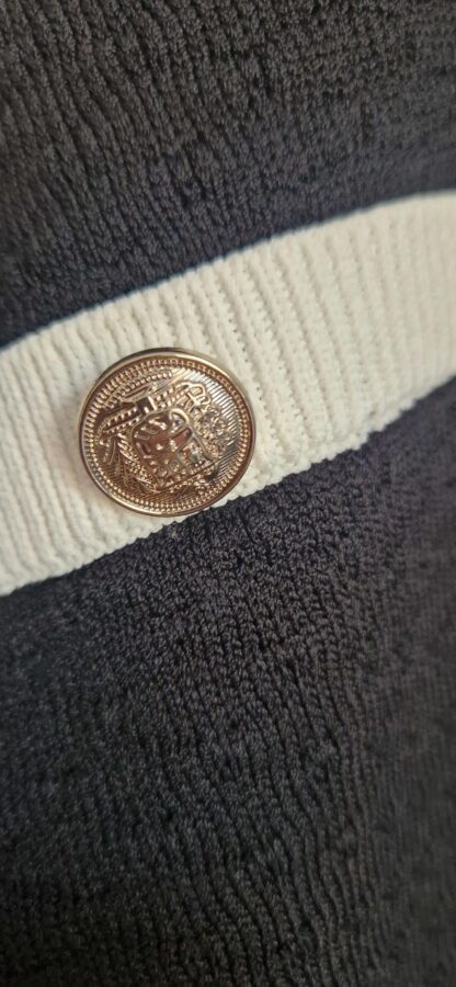 S - H&M rok zwart wit galant nieuw (0725may) - Afbeelding 4