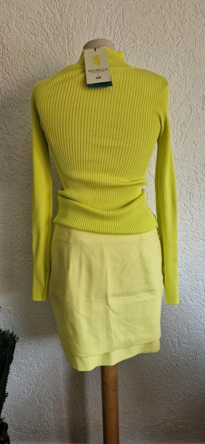 38 - H&M rok geel nieuw (0725may) - Afbeelding 4