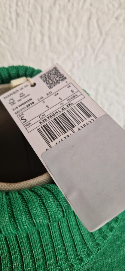 S - Mango truitje groen glitter nieuw (0725may) - Afbeelding 5