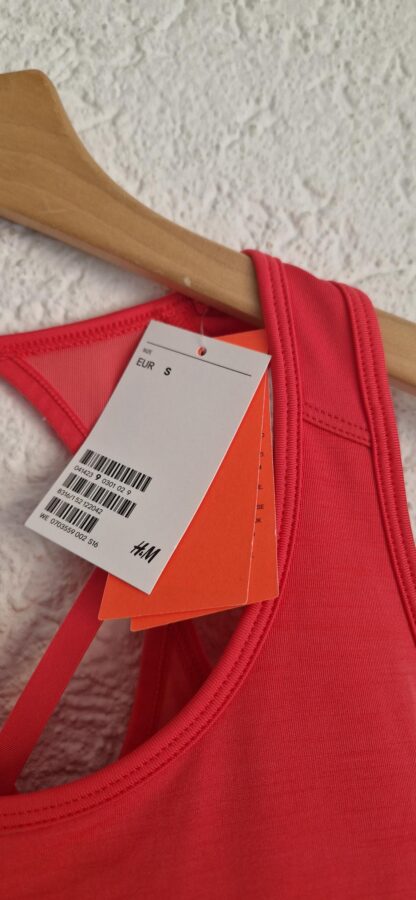S - H&M sport shirt roze nieuw (0725may) - Afbeelding 5