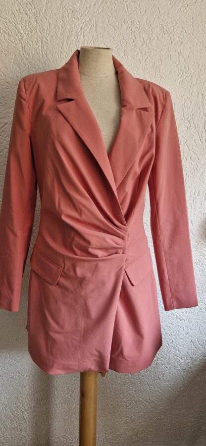 M - Zara blazerjurkje roze nieuw (0725may)
