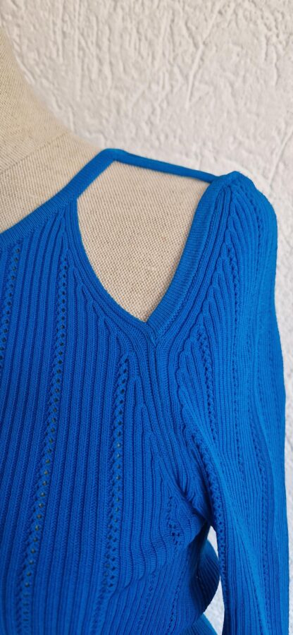 M - Zara jurk blauw nieuw (0725may) - Afbeelding 4
