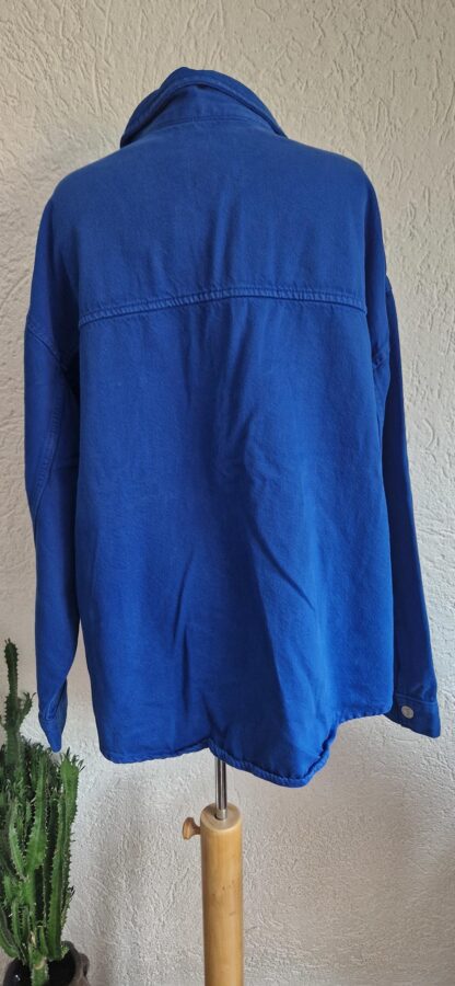 S - Zara shacket blauw nieuw (0725may) - Afbeelding 7