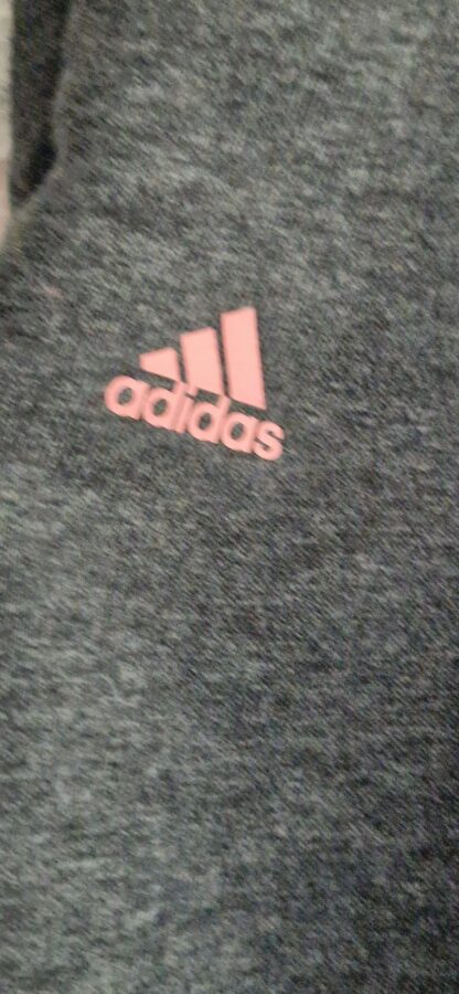 122 128 - Adidas sportcapri grijs (0725bak) - Afbeelding 4