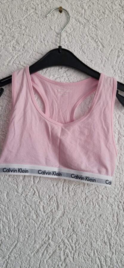 128 140 - Calvin Klein topje roze (0725bak)