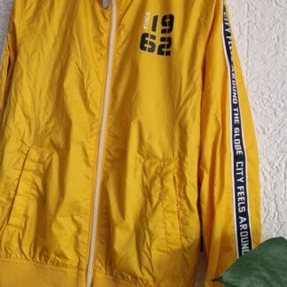 146 152 - WE zomer/tussen/regen jack geel (0725bak)