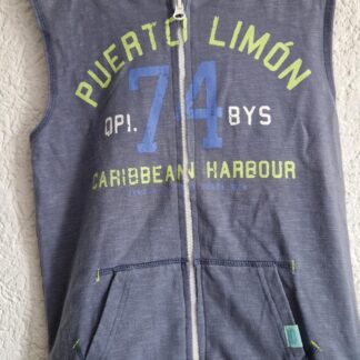 134 140 - Quapi mouwloos vest blauw (0725bak)