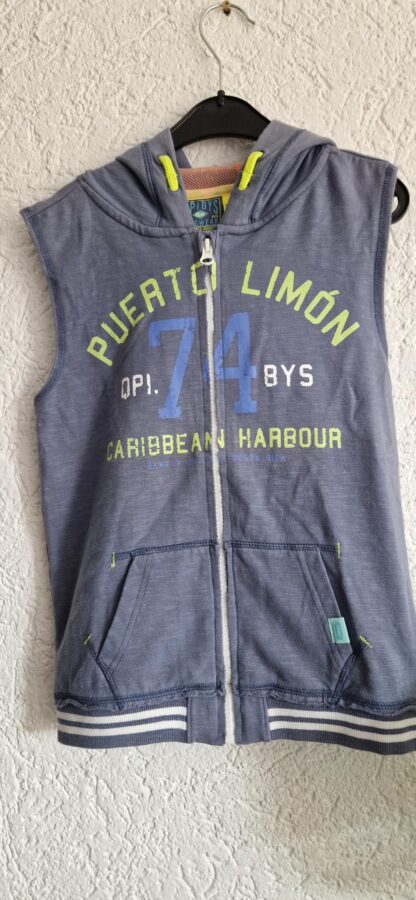 134 140 - Quapi mouwloos vest blauw (0725bak)