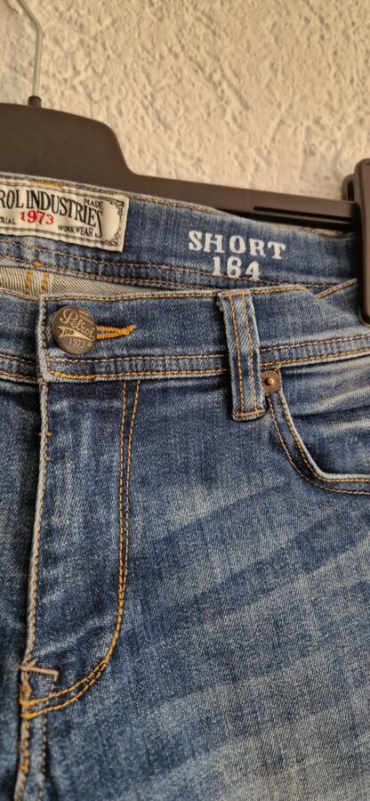 164 - Petrol jeans bermuda print (0725bak) - Afbeelding 3