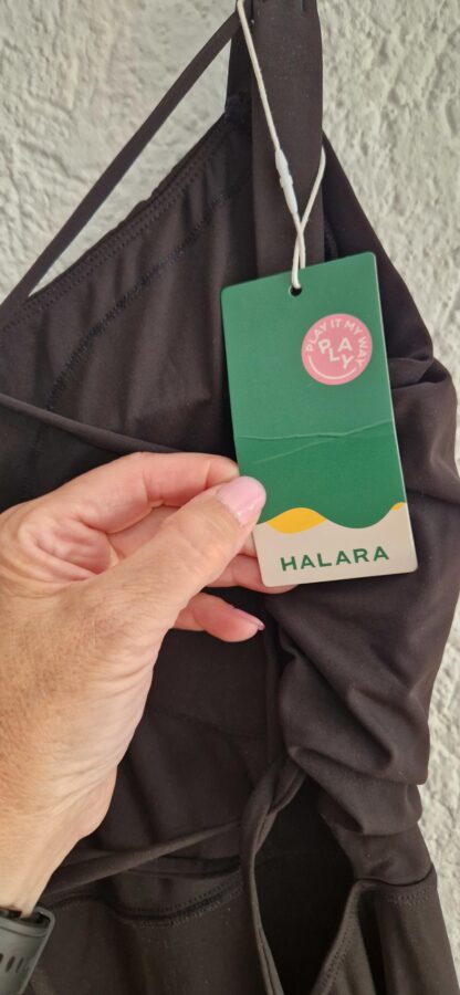 XL - Halara jurk zwart travelstof nieuw (0825am) - Afbeelding 5