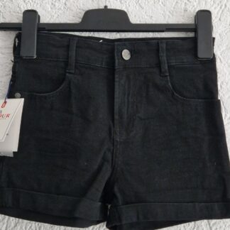 164 - Retour short black denim nieuw (0825am)