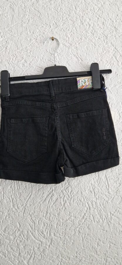164 - Retour short black denim nieuw (0825am) - Afbeelding 5