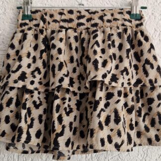 116 - Name It rok print beige zwart (0825bak)