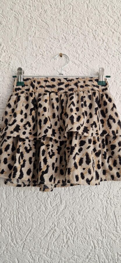 116 - Name It rok print beige zwart (0825bak)
