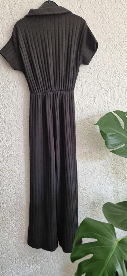 140 - Zara jumpsuite antraciet (0825bak) - Afbeelding 6