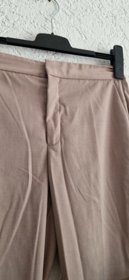 38 - Zara chino pantalon oudroze korter model (0825bak) - Afbeelding 4