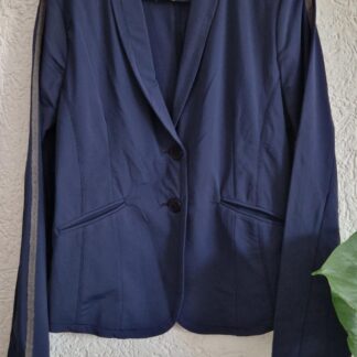 M/L - Suzy-Q blazer blauw travelstof (0825bakmix)