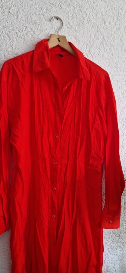 L - Ladies Fashion rode jurk (0825bakmix) - Afbeelding 3
