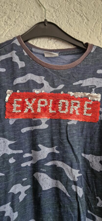 122 - Scamps & Boys shirt print explore (0825bak) - Afbeelding 3