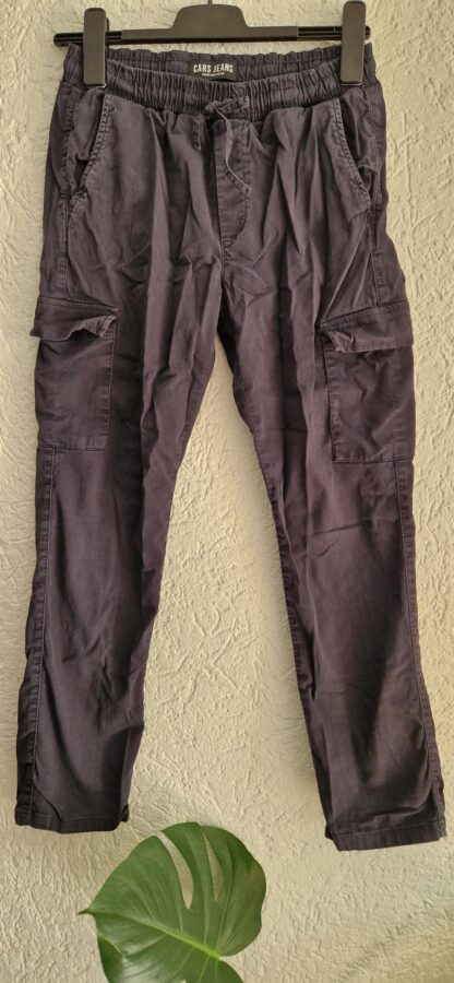 152 158 - Cars broek grijs cargo fit (0825am)