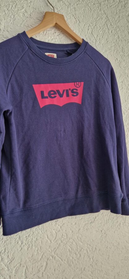 158 - Levi's sweater blauw roze (0825am) - Afbeelding 3