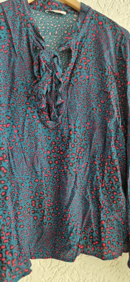 XL - Pieces blouse viscose (0825am) - Afbeelding 4